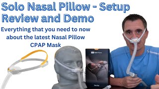 Solo Nasal Pillow by FampP  Setup Review and Demo [upl. by Xaviera]