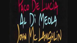 Al Di Meola Paco de Lucía John McLaughlin  Letter from India [upl. by Annabell]