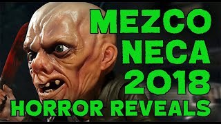 NECA Mezco Monstarz Toys Horror Figure 2018 REVEALS [upl. by Ever]