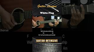 White Flag  Dido  EASY Guitar Tutorial with Chords  Lyrics  Guitar Lessons [upl. by Aneger]