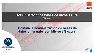 MICROSOFT Administrador de bases de datos Azure [upl. by Araes610]