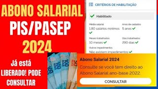 Como consultar pis pasep 2024 [upl. by Eeliram]