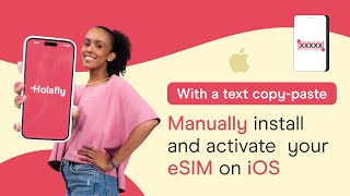 How to manually install an eSIM on an iPhone and activate the SIM card [upl. by Hagile]