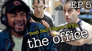 FILMMAKER REACTS to THE OFFICE Season 1 Episode 5 Basketball [upl. by Calabresi398]