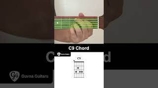 How To Play The C9 Chord On Guitar  Guvna Guitars [upl. by Sirrot]