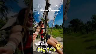 Swing Diamond Beach Di Nusa Penida [upl. by Plate]