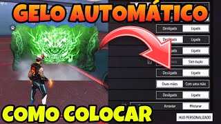 COMO COLOCAR GELO AUTOMÁTICO NOVA OPÇÃO LANCE ESPERTO NO FREE FIRE [upl. by Aim]