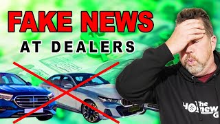 FAKE NEWS in the Automotive Industry Car Dealers Kevin Hunter the Homework Guy [upl. by Hahnert]