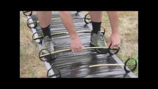 Camping Cot  How to Set up Camping Cot ThermARest LuxuryLite UltraLite [upl. by Aranat]