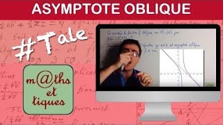 Démontrer quune droite est asymptote oblique  Terminale [upl. by Harutak502]