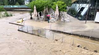 Schwäbisch Gmünd 01062024 Hochwasser [upl. by Rintoul]