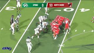 North Shore Football vs Spring [upl. by Nivek697]