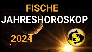 ⭐ FISCHE ⭐ JAHRESHOROSKOP 2024 VON KI [upl. by Aneerb]