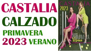 CATÁLOGO CASTALIA TREVO CALZADO PRIMAVERA VERANO 2023 [upl. by Aihsenak]