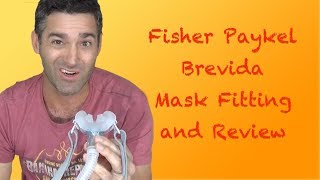 Fisher Paykel Brevida Nasal Pillow Mask Fitting and Review FreeCPAPAdvicecom [upl. by Aciruam536]