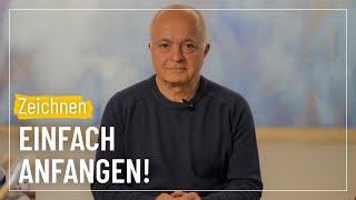 Zeichnen einfach anfangen  3 Übungen für Anfänger  sehenampgestalten 8 [upl. by Haldeman]