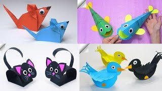 11 DIY paper crafts  Paper toys [upl. by Jareb]