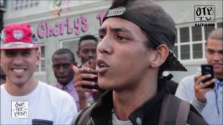 OWN THE BLOCK S01E06  Street Rap Battle  KNO vs SLUM LORD SWIGZ [upl. by Adnohs]