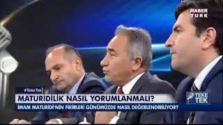 Maturidilik Nasıl Yorumlanmalı Haber Türk Teke Tek Dr Uygar Suphi Aktan [upl. by Caesaria]