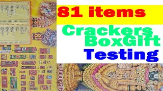 81 items Crackers Gift Box 2024Crackers Testing 2024CRT Crackers9840610942 [upl. by Aiem]