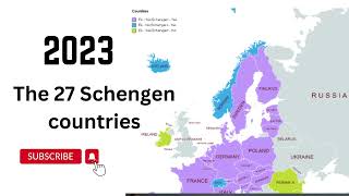 Schengen visa  2023 Country in Schengen zone  Europion Country of list [upl. by Rastus939]