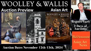 Auction Preview Exceptional Asian Art At Woolley amp Wallis Nov 12 and 13 [upl. by Aylad697]