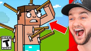 World’s FUNNIEST Minecraft Animation 1 HOUR MOVIE [upl. by Inavoig]