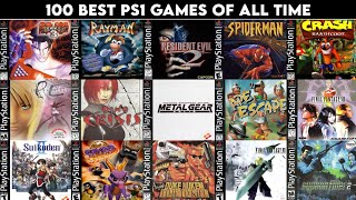 Top 100 Best PS1 Games Of All Time  Best Playstation 1 Games [upl. by Dibrin450]