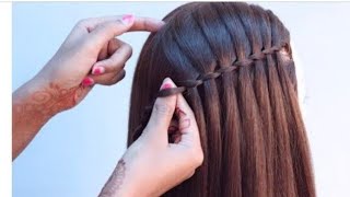 Attractive Very easy beautiful hairstyle for long hairHairstyle for ladiesHair style girl simple [upl. by Ajad]