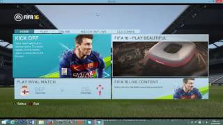 Como Jugar con Parche Moddingway en FIFA 16 no Original [upl. by Priestley599]