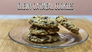 How to Make Soft and Chewy Oatmeal Cookies  Soft and Chewy Oatmeal Cookies Recipe  Oatmeal Cookies [upl. by Aihtnic108]