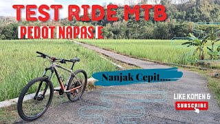 Test ride MTB Premier 4 2020  Dijual Gaes Tanjakan Cepit Banyunibo [upl. by Sybille]