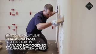 Como instalar azulejos de pared con ThinCK [upl. by Atneciv201]