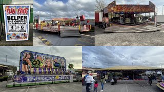 Belper Family Fun Fair The Coppice off Market Place  2024 [upl. by Aicittel375]