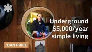 Dan Price’s underground home art amp philosophy on 5000year [upl. by Wahkuna]