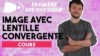 Formation dimages avec une lentille convergente  Spé Physique Chimie  Première [upl. by Moclam]