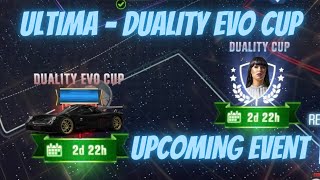 CSR 2  Ultima Duality Evo Cup  LockIn Cars amp Prize Car Info  Upcoming Event [upl. by Mariko]