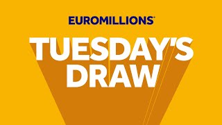 The National Lottery EuroMillions draw results from Tuesday 18 June 2024 [upl. by Uchish]