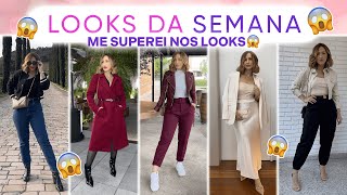 LOOKS REAIS DA SEMANA  ME SUPEREI [upl. by Akeemat816]