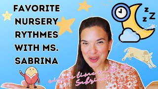 Favorite Nursery Rythmes with Ms SabrinaNursery Rythmes for Toddlers and Preschool Children [upl. by Florette]