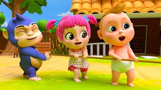 Old MacDonald Song  Farm Finger Family  Kindergarten Nursery Rhymes amp Kids Songs [upl. by Yttel]