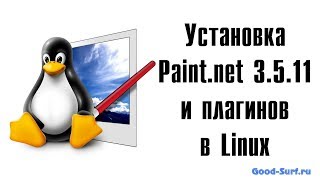 Установка Paintnet 3511 и плагинов в linux [upl. by Andromeda]