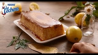 🍮 Flan de yogur al limón  Postres La Lechera [upl. by Ameerak258]