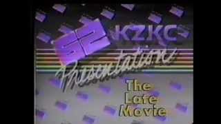 KZKC 62 quotLate Moviequot Intro 1990 [upl. by Goldarina]