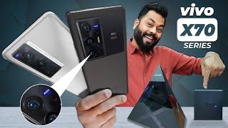 vivo X70 Pro Plus amp X70 Pro Unboxing amp Quick Review ⚡ SD 888 50MP Gimbal Camera 2K amp More [upl. by Inal]