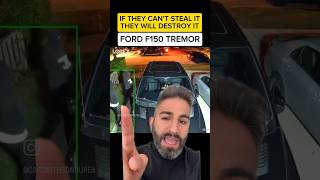 3 criminals destroy a truck during an attempted truck jacking👀😯 canada fyp viral crime truck [upl. by Lohner]