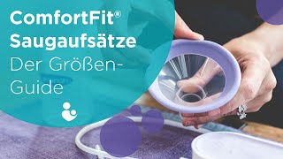 ComfortFit® Saugaufsätze für die Lansinoh Milchpumpen  So findest du die passende Größe [upl. by Lillie]