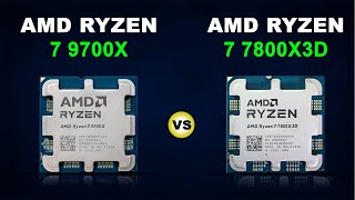 AMD Ryzen 7 9700X vs Ryzen 7 7800X3D CPU Review amp Benchmarks [upl. by Lanza]