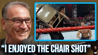 Ken Shamrock Asked For This Chair Shot From The Rock 😅 [upl. by Targett921]