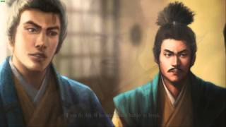 Nobunagas Ambition Sphere Of influence Cutscene 14 The Lesson Of Three Arrows [upl. by Aliek]